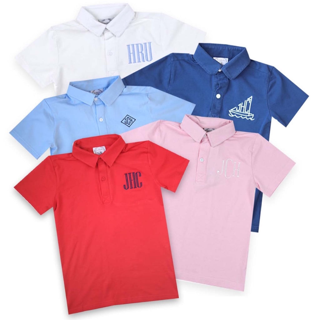 Jack Classic Short-Sleeve Polo - The Bella Bean product image