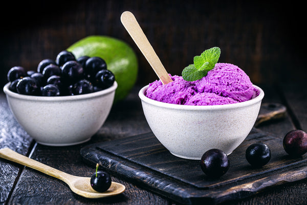 Jabuticaba fruit ice cream