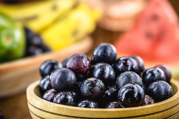 Jabuticana fruit in a bowl