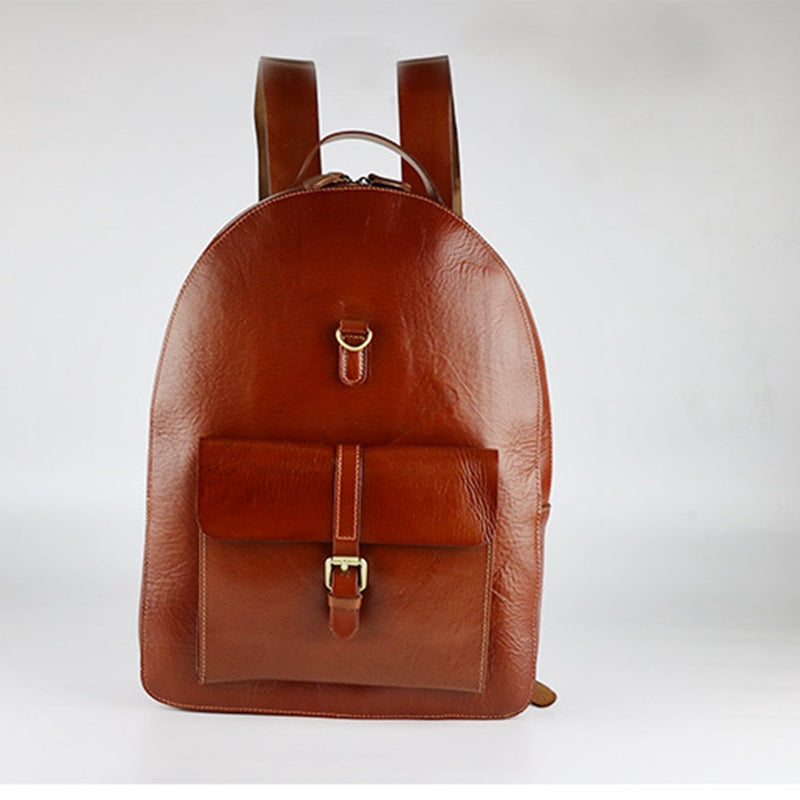 Handmade Full Grain Leather Backpack Quality,Backpack Travel – icambag