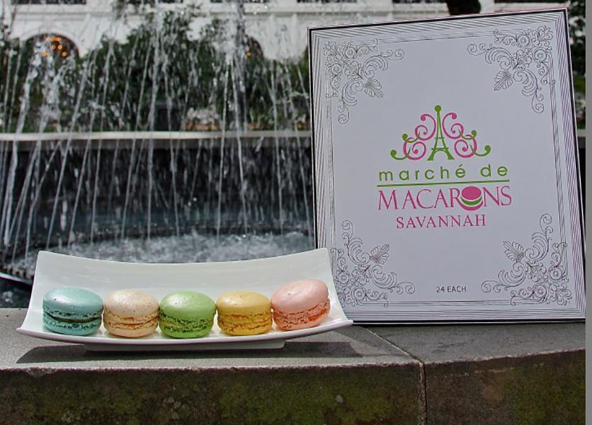 Marche De Macarons French Macarons With A Southern Twist