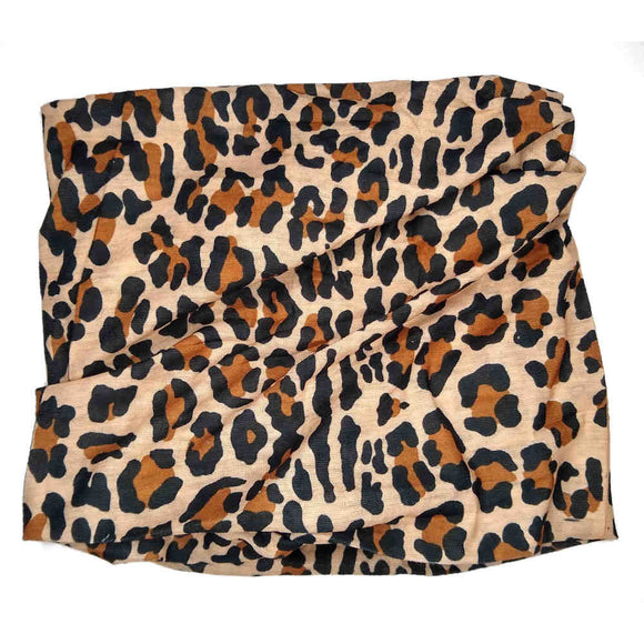 Leopard Print Tube Headbands – threddies