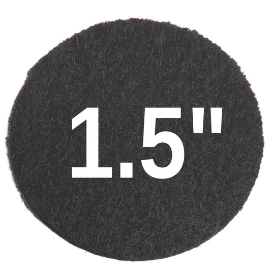 Smoke Gray - 1 Adhesive Felt Circles - 240 Pack of 1 Dots