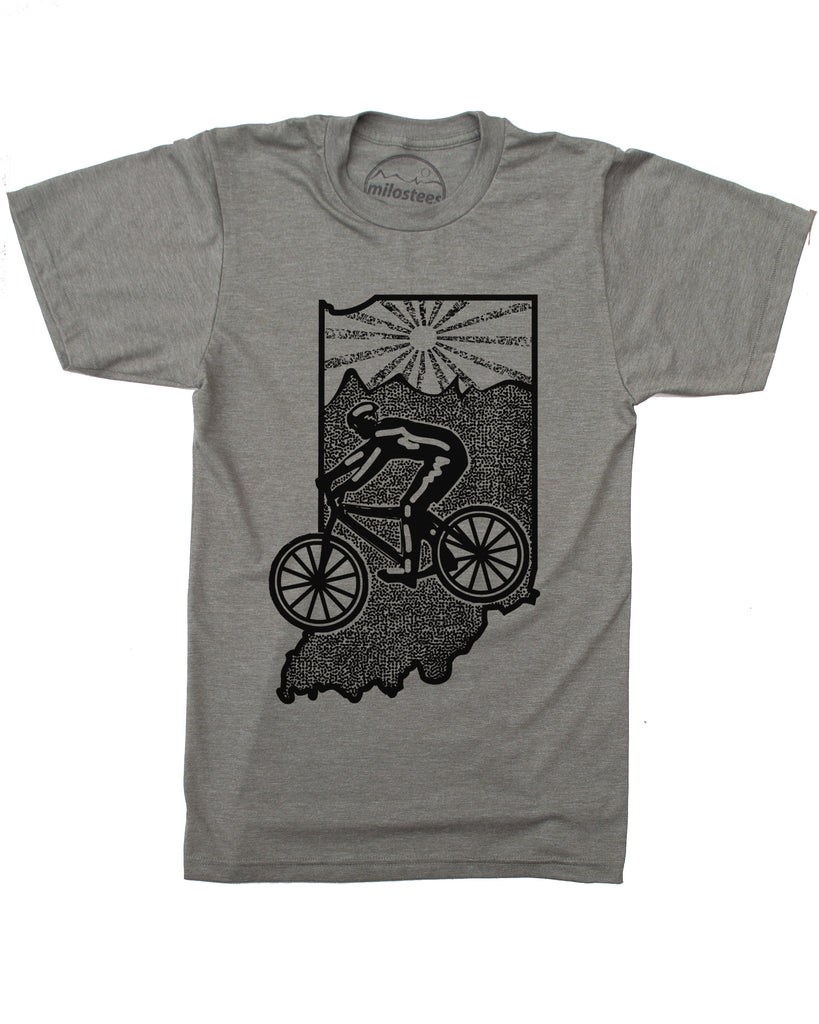 bike print shirt