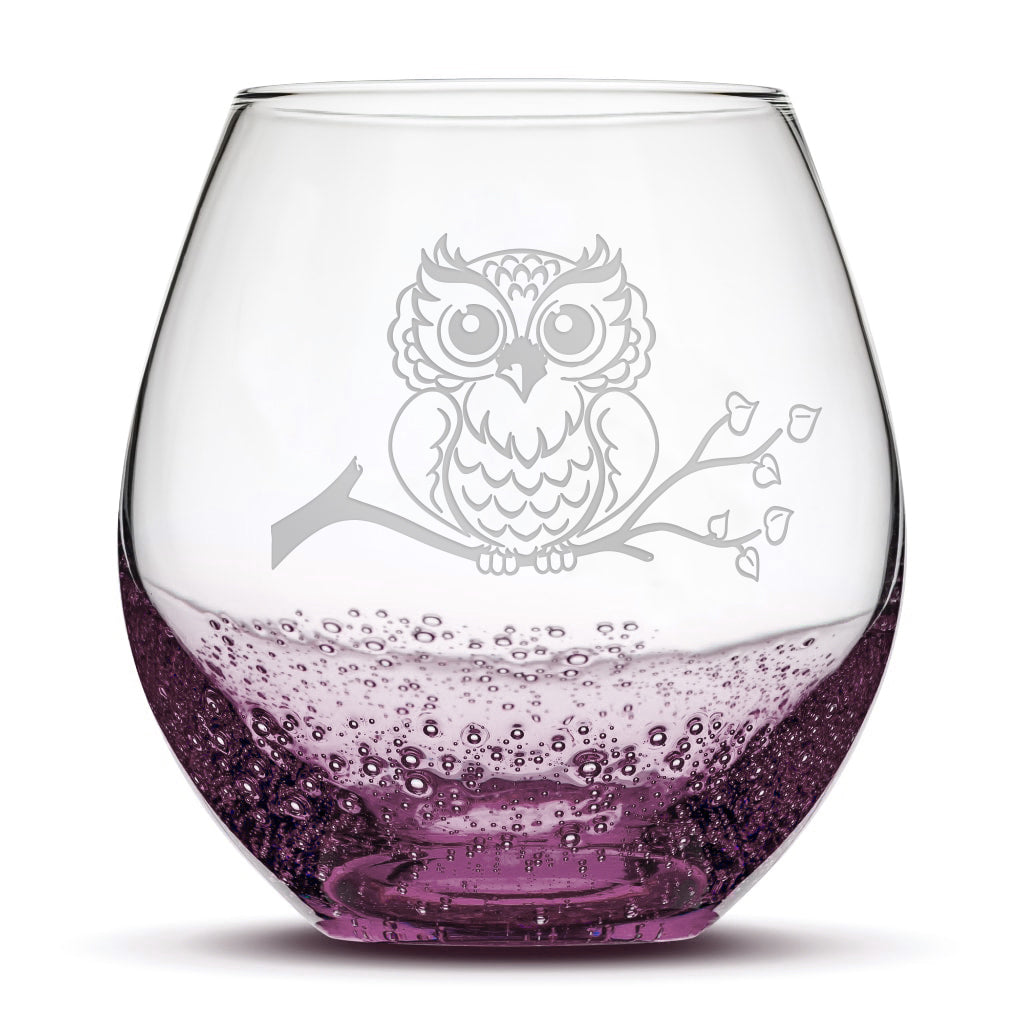 Bespoke Stemless 18oz Wine Glasses