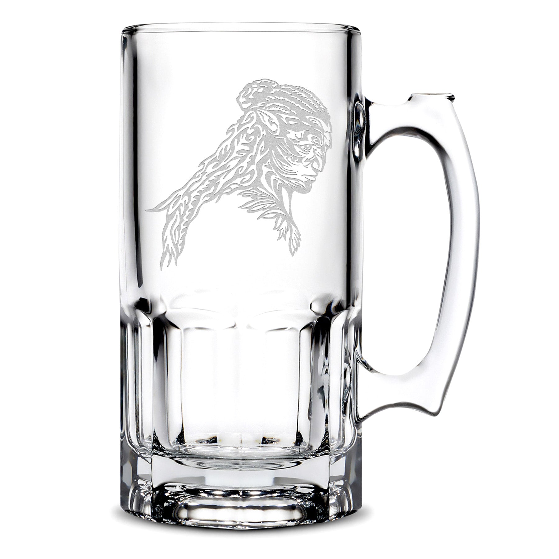 Prancing Pony Wooden Beer Mug