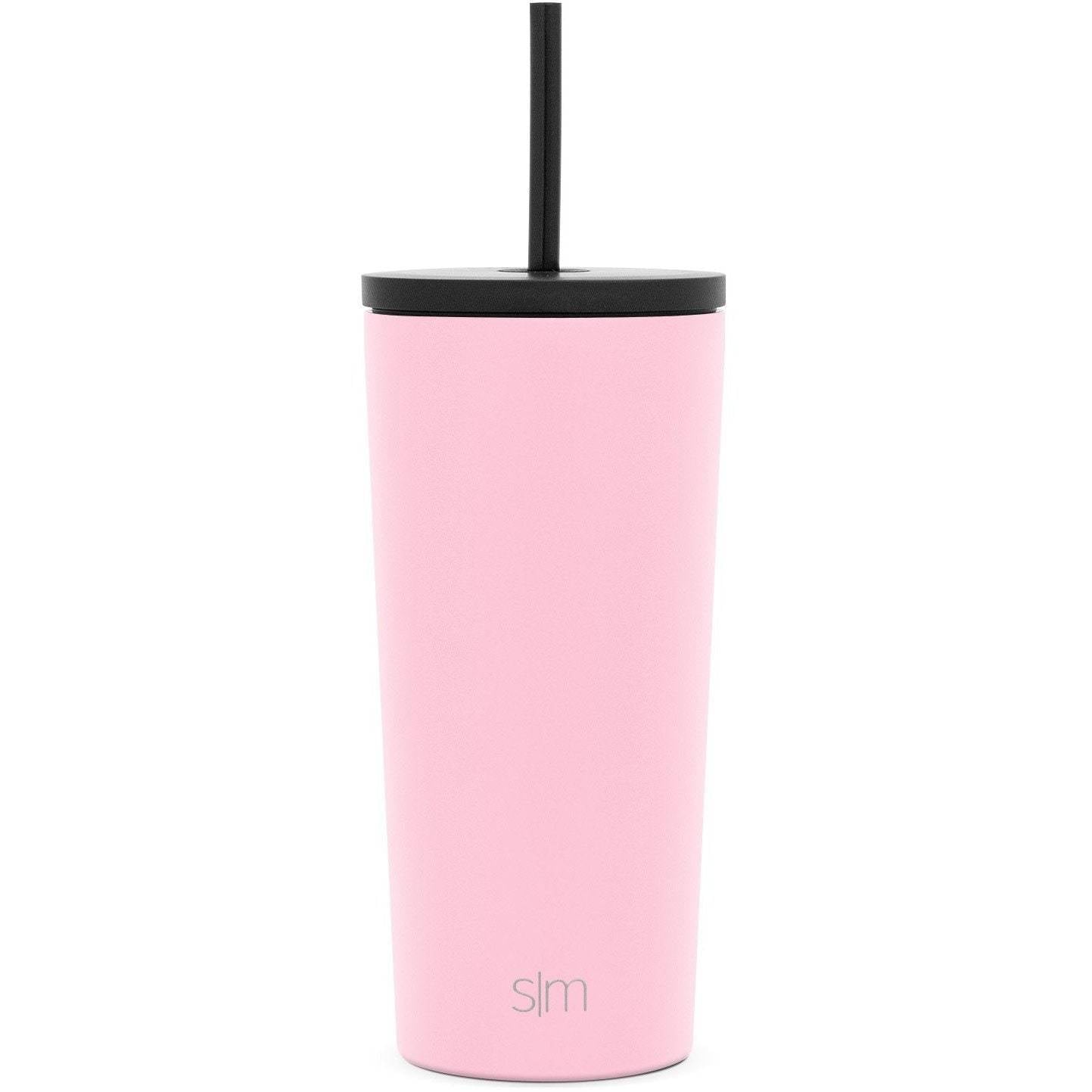 Simple Modern Spirit Wine Tumbler Replacement Straw Lid - Blush