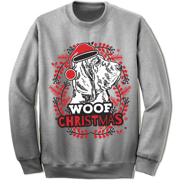 Bloodhound Ugly Christmas Sweater. – Merry Christmas Sweaters