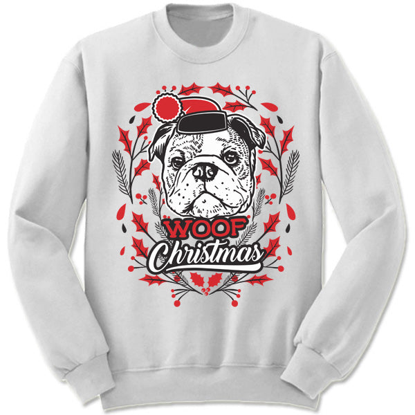 Bulldog Ugly Christmas Sweater