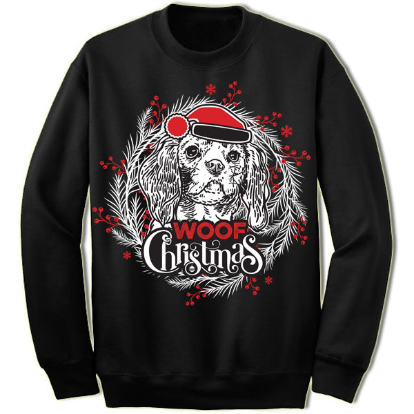 Cavalier King Charles Spaniel Ugly Christmas Sweater. – Merry Christmas ...