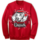 Dachshund Ugly Christmas Sweater. – Merry Christmas Sweaters