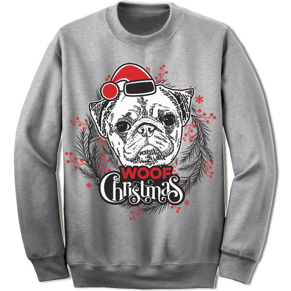 Pug Ugly Christmas Sweater. – Merry Christmas Sweaters