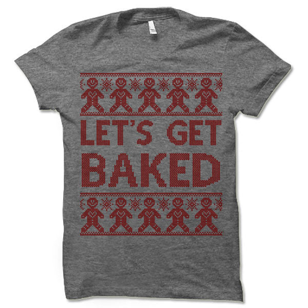 let's get baked ugly christmas sweater