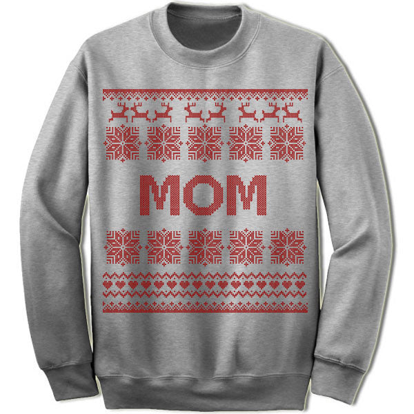 Mom Ugly Christmas Sweater Merry Christmas Sweaters 0752