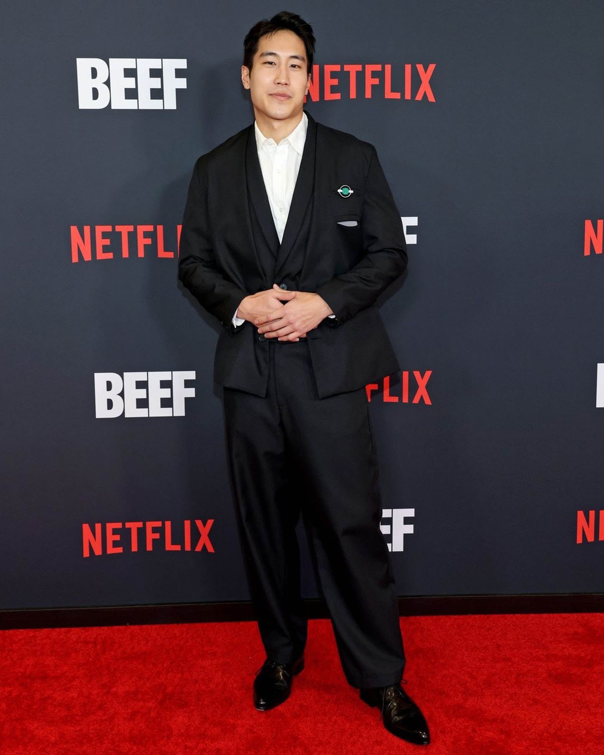 Young Mazino for Netflix Beef Premiere