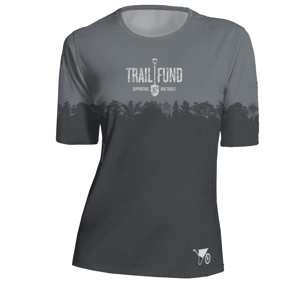 Download Short Sleeve Women's Riding Top "Treeline" - Trail Fund