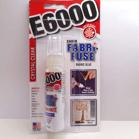 Colle pour tissu Fabri-Fuse de E6000