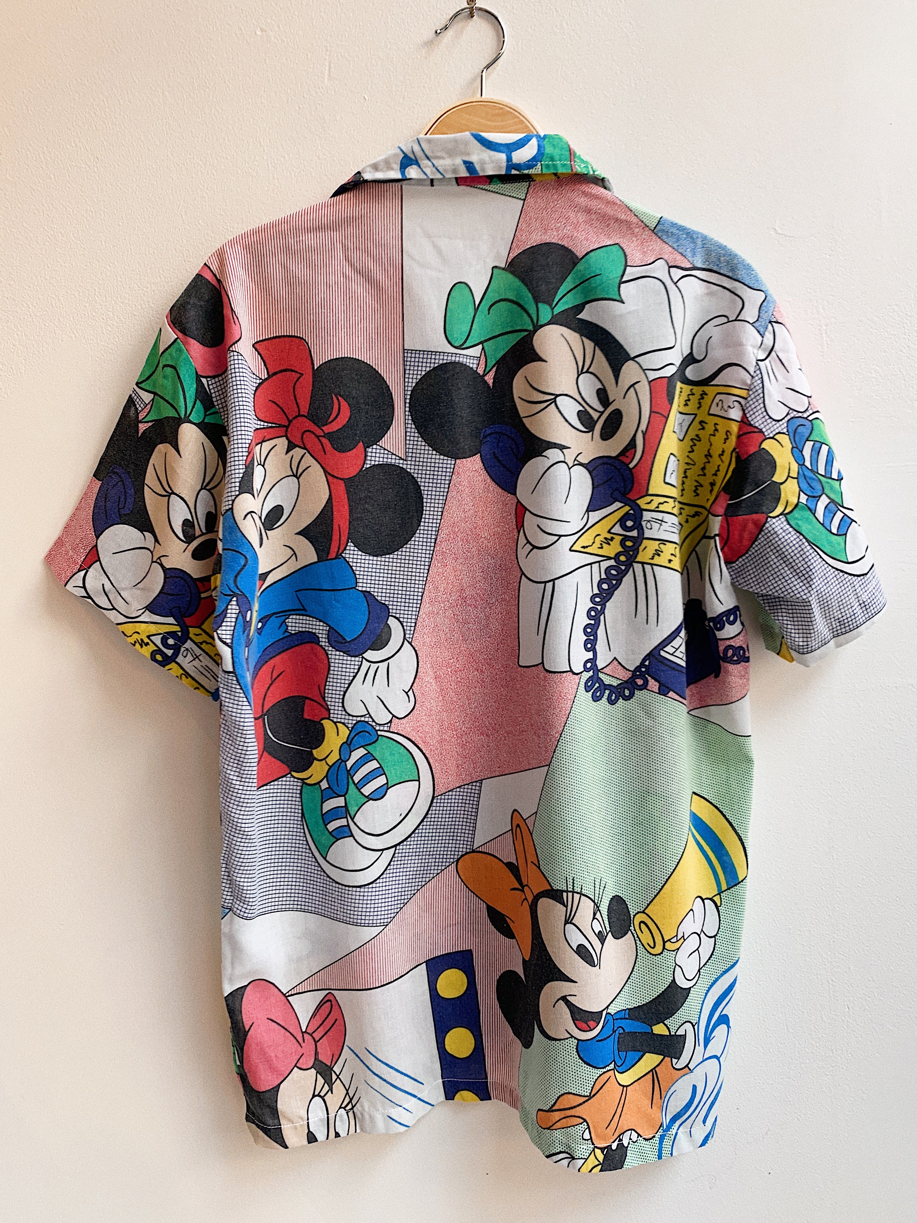 Vintage Minnie Mouse Camp Shirt