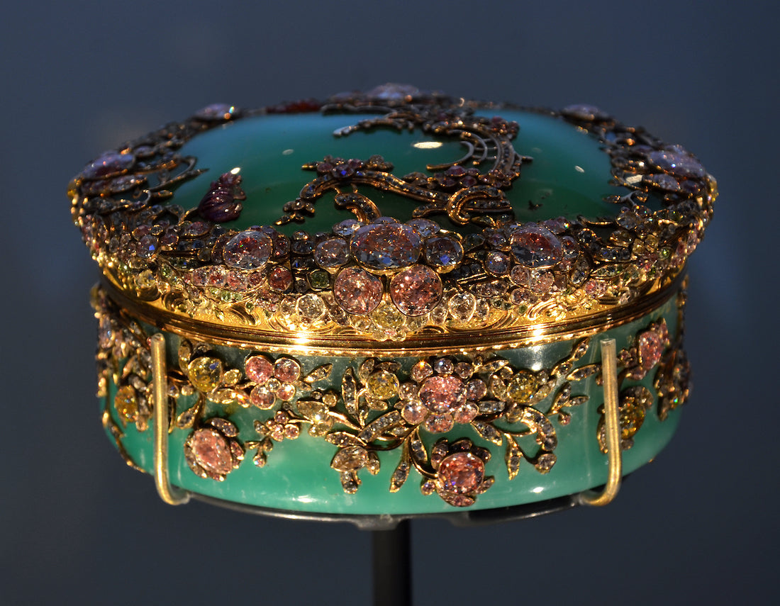 Frederick the Great of Prussia chrysoprase snuffbox