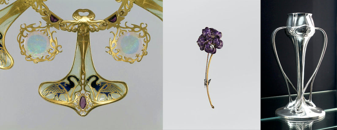 Art Nouveau jewelry styles