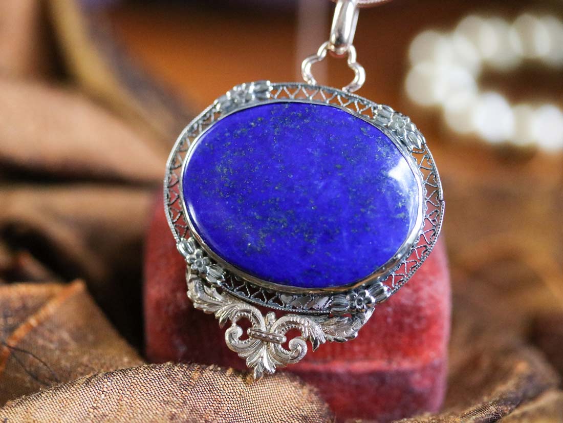 lapis lazuli pendant