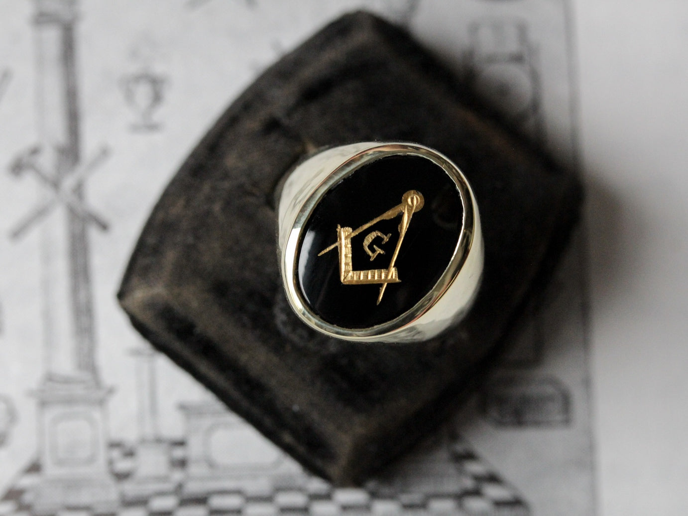 masonic signet ring