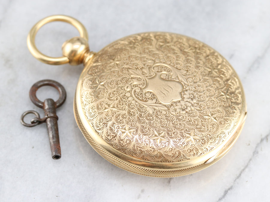 vintage mens pocket watch