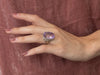 Amethyst White Gold Cocktail Ring