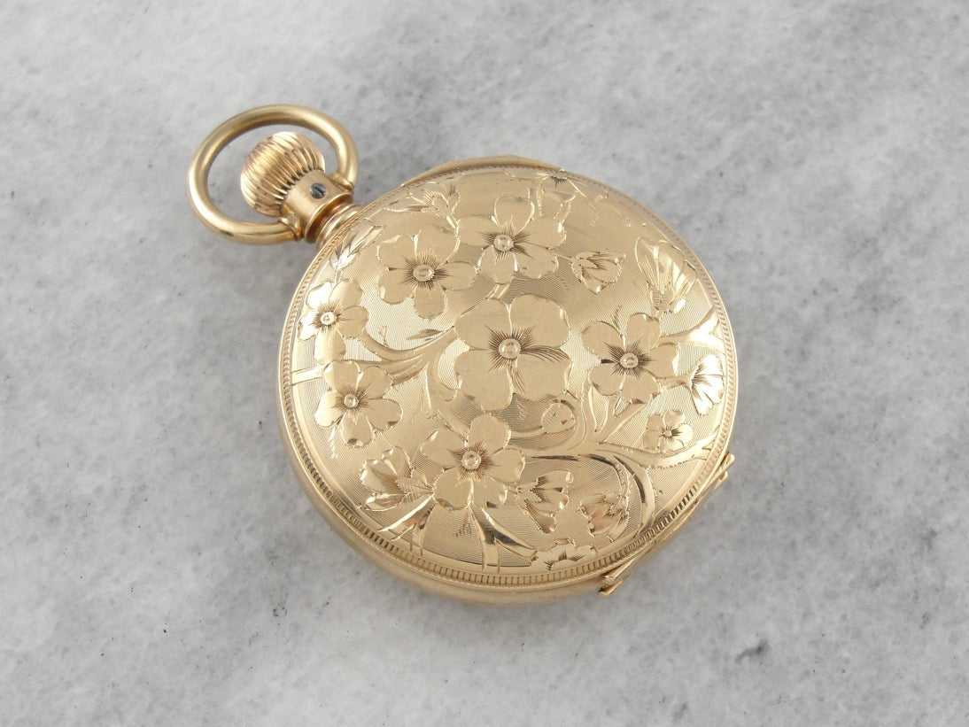 elgin gold pocket watch