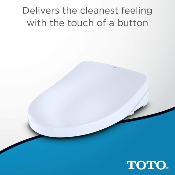 TOTO S550E SW3056 WASHLET® Elongated Bidet Toilet Seat with EWATER+ and