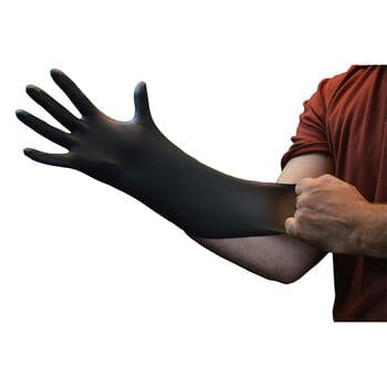 Gloveworks® ILHD Heavy Duty Latex Gloves by Ammex, Powder Free, 8 Mil. –