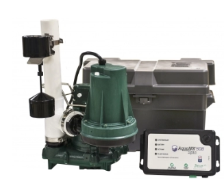 Zoeller Aquanot 508 Pro-Pak Battery Back-Up Sump Pump System | NYDIRECT