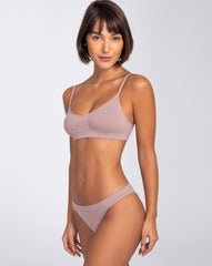 Lupo Essential Seamless Bra Removable Padding Convertible Straps