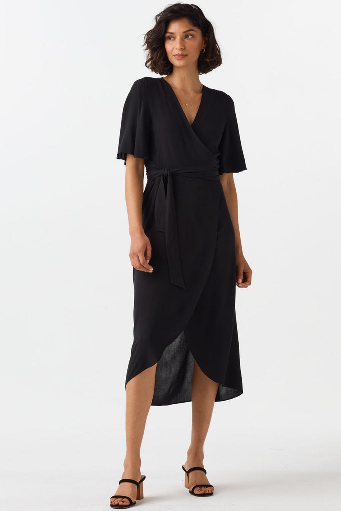 VETTA Capsule Wardrobe - The Wrap + Slip Dress