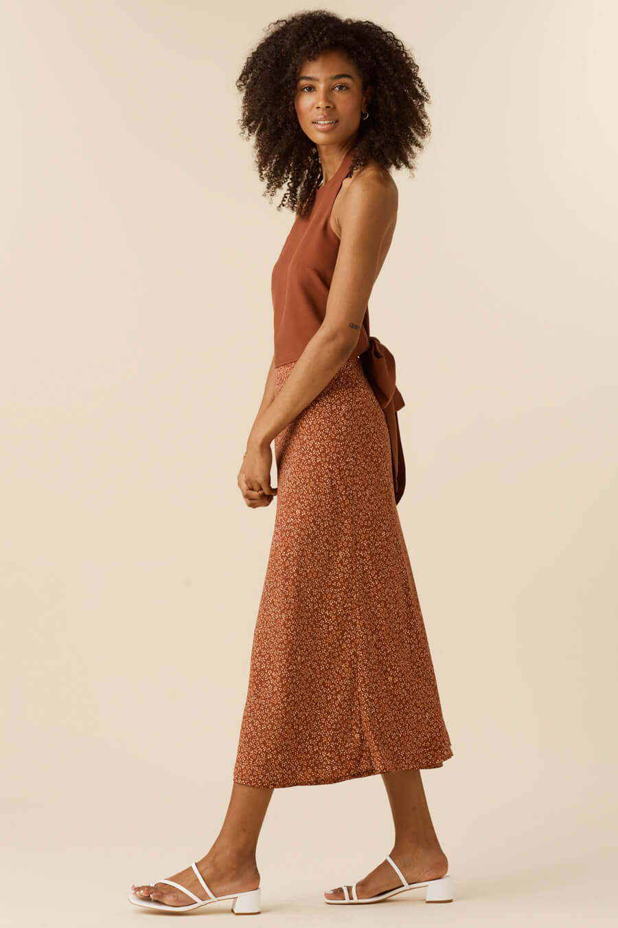 The Two Piece Halter Dress