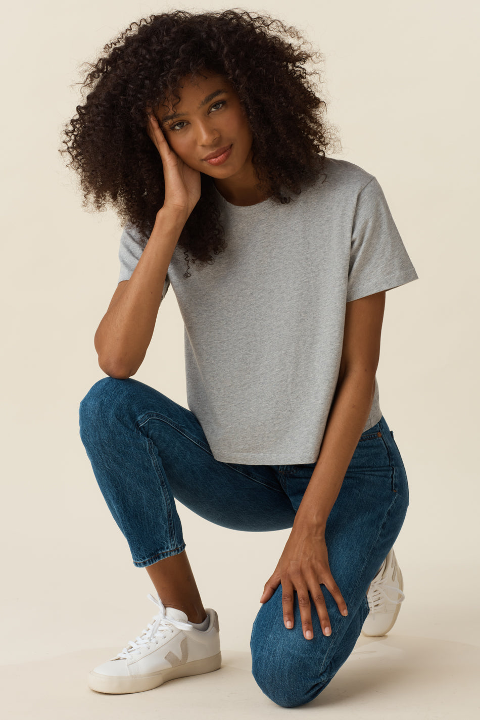 The Boxy Cropped Tee