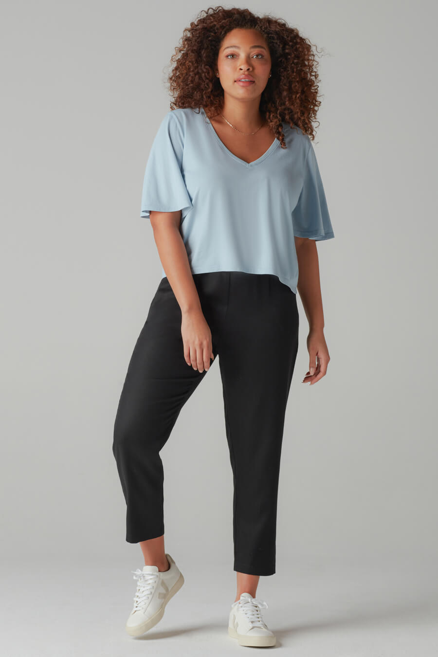 The Cropped Flutter Tee