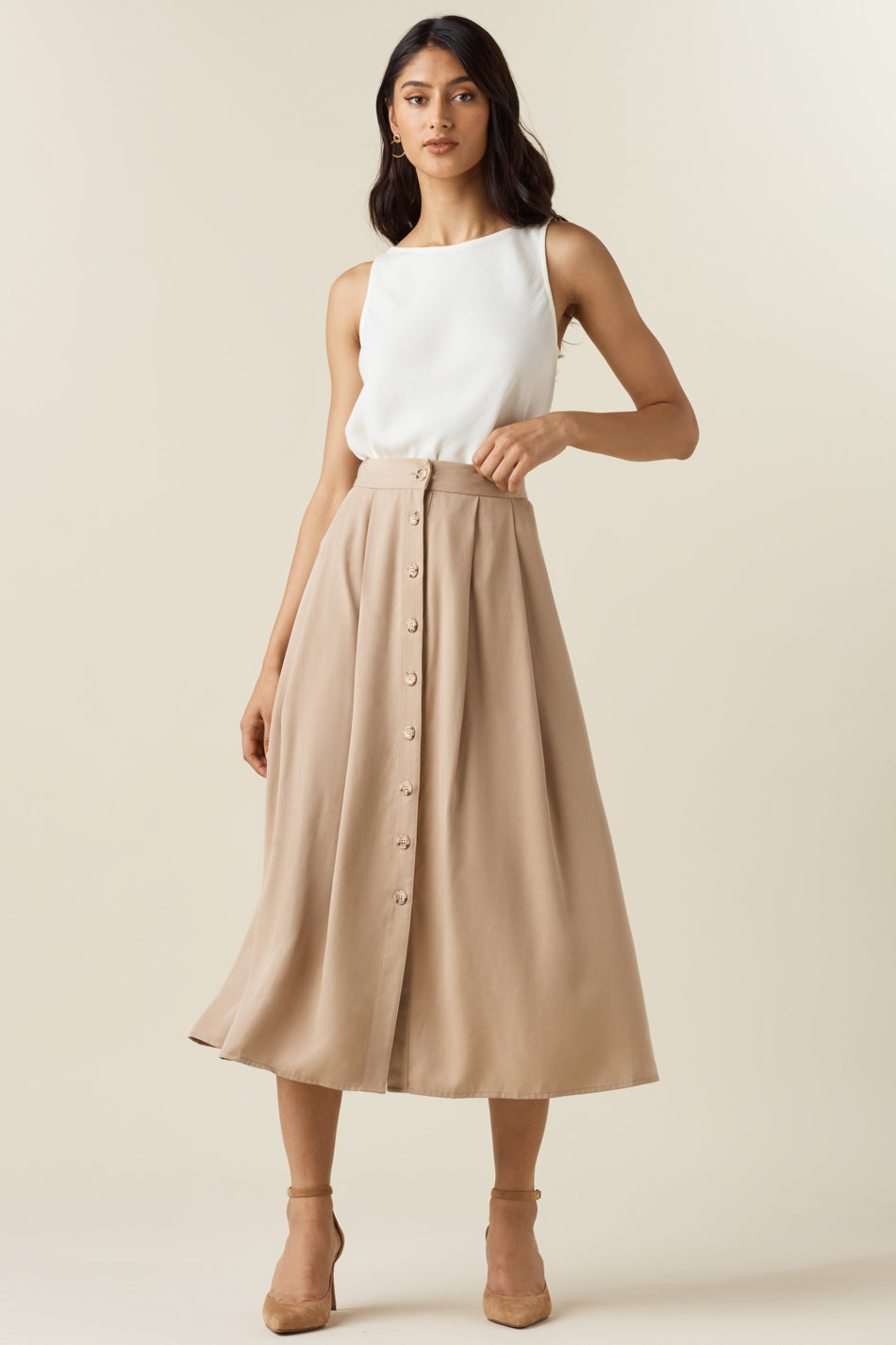 Vetta Review: Two Piece Midi Dress - Welcome Objects