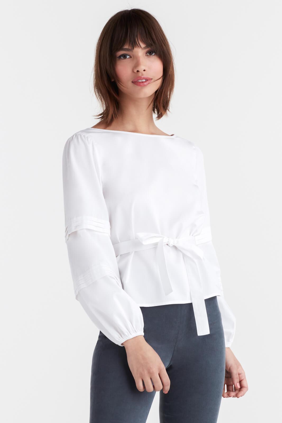 The Convertible Poplin Blouse – VETTA