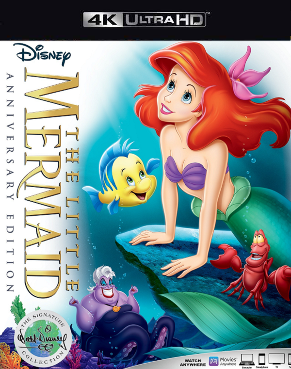 The Little Mermaid MA 4K VUDU 4K Digital Code HD MOVIE CODES