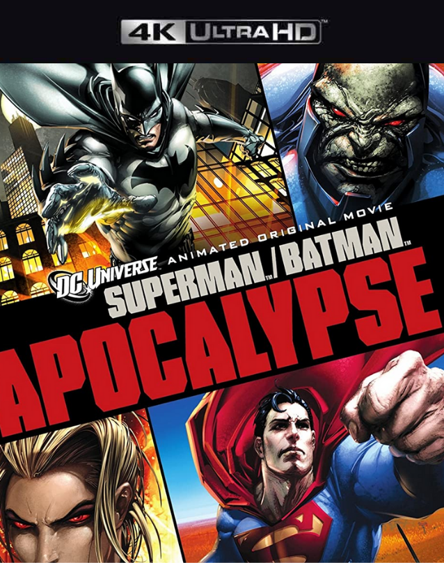 Superman/Batman Apocalypse VUDU 4K or iTunes 4K via MA - HD MOVIE CODES