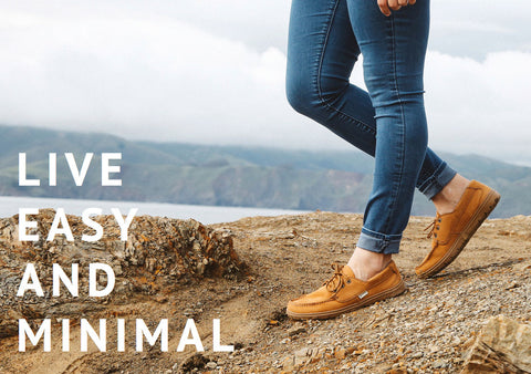 live easy and minimal in Lems Shoes