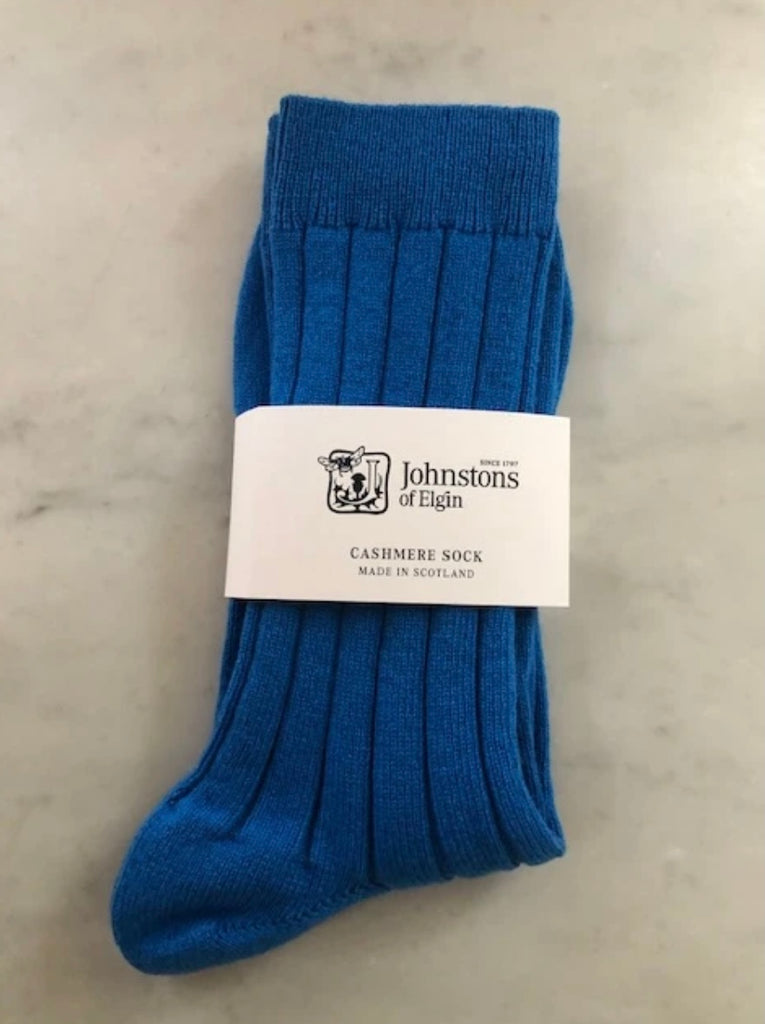 Cashmere Mens Ribbed Socks - Scottish Cashmere Australia
