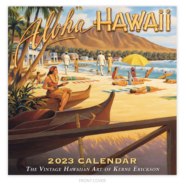 Holiday Calendars Hawaii Bookmark