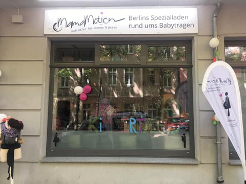 MamaMotion Schaufenster Berlin