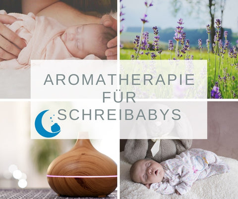 Fotocollage mit Diffuser und Babys