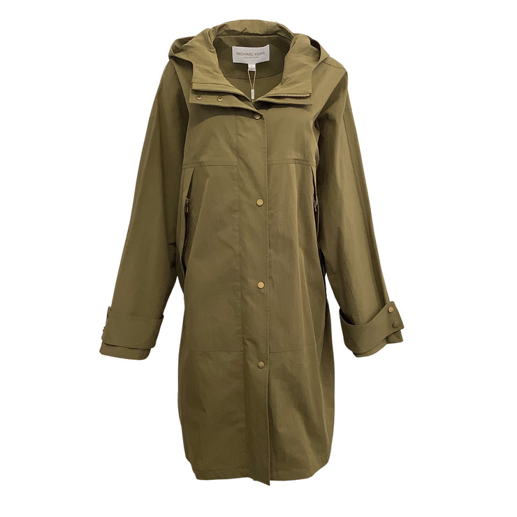 Michael Kors Collection Juniper All Weather Hooded Coat – Roundabout Resale  Couture