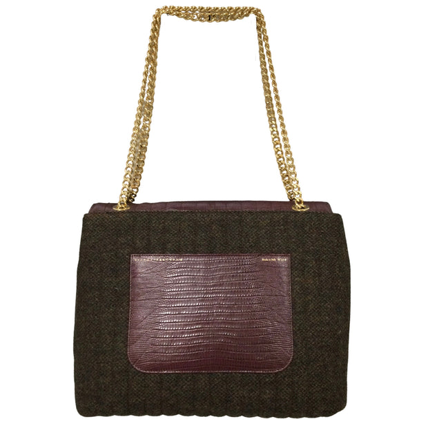 A.p.c., Ella Bag In Burgundy Calfskin