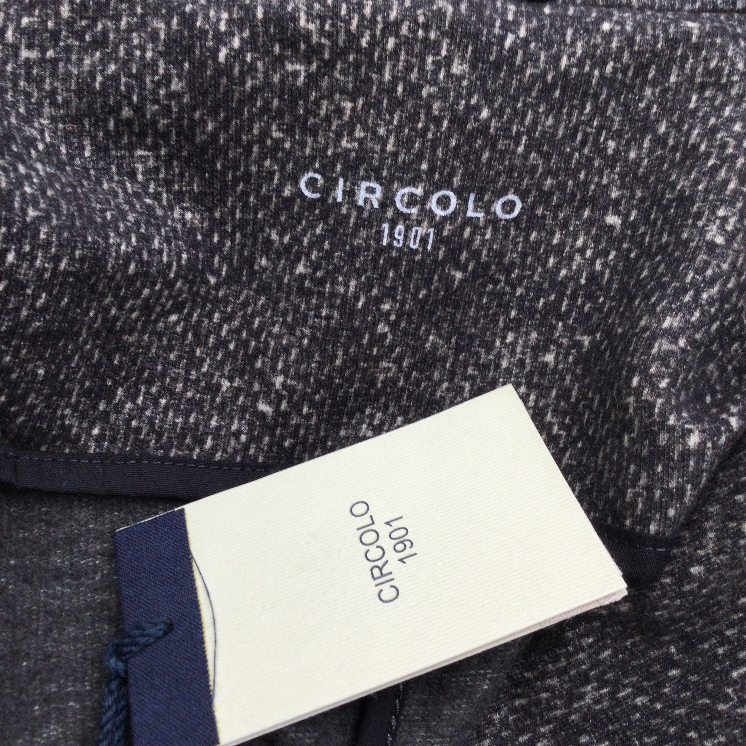 Circolo 1901 Grey Giacca Stretchy Cotton Tweed Blazer