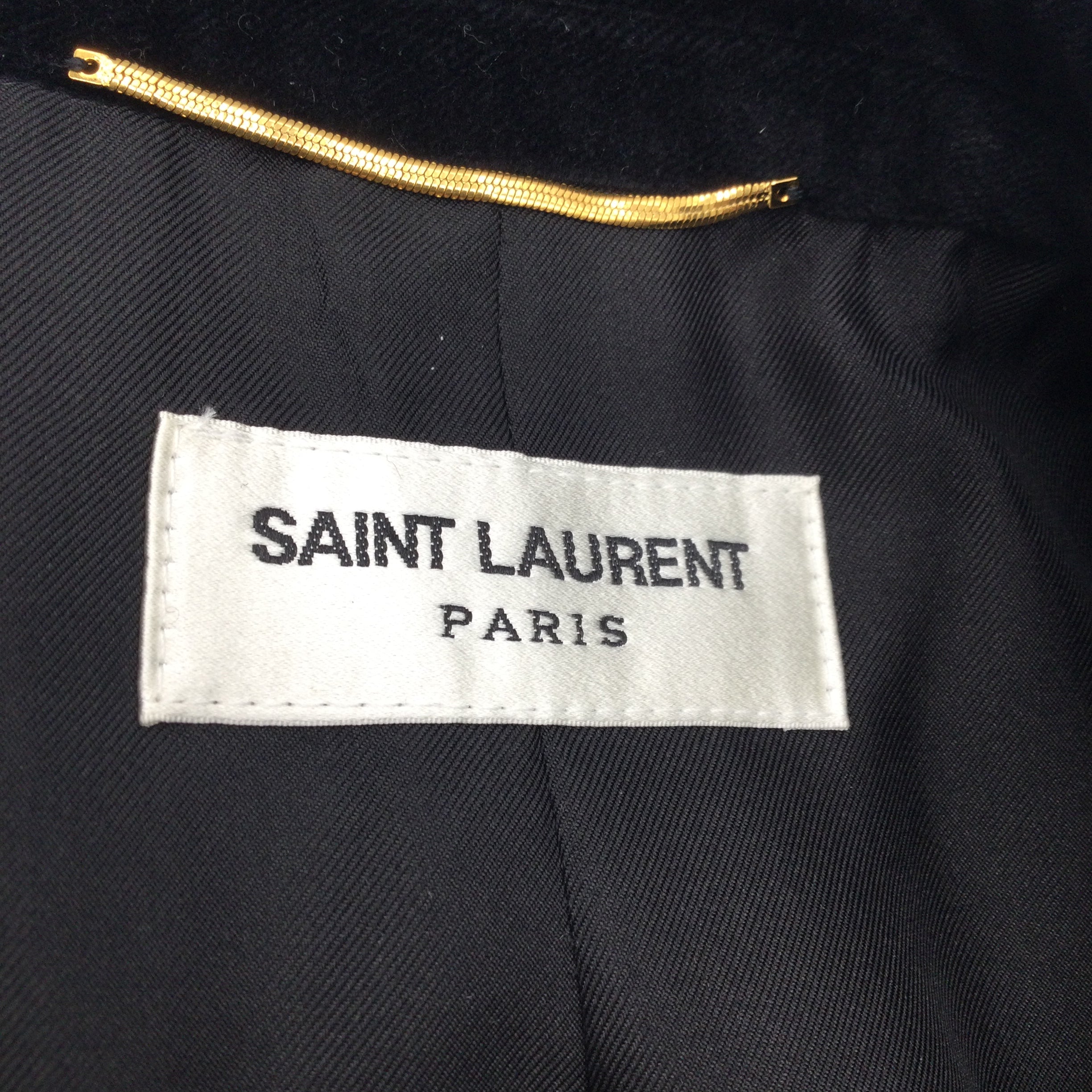 Saint Laurent Black Velvet Blazer